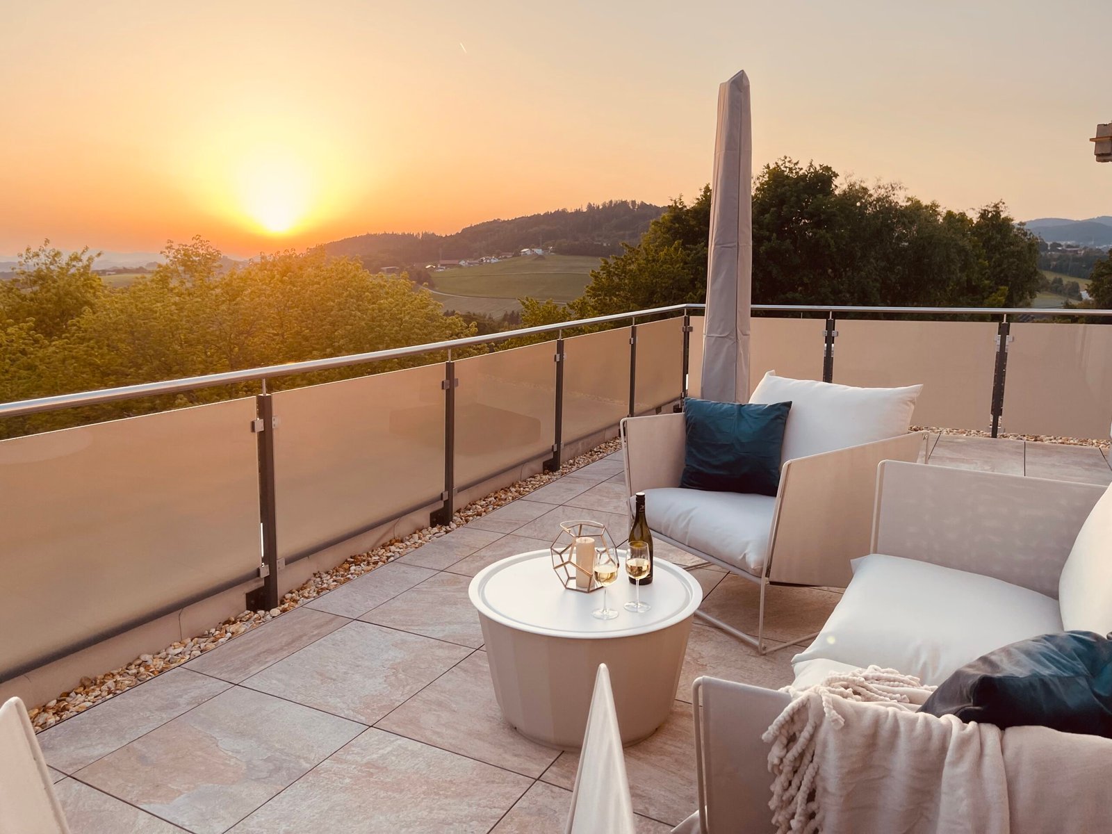 Großbild Dachterrasse